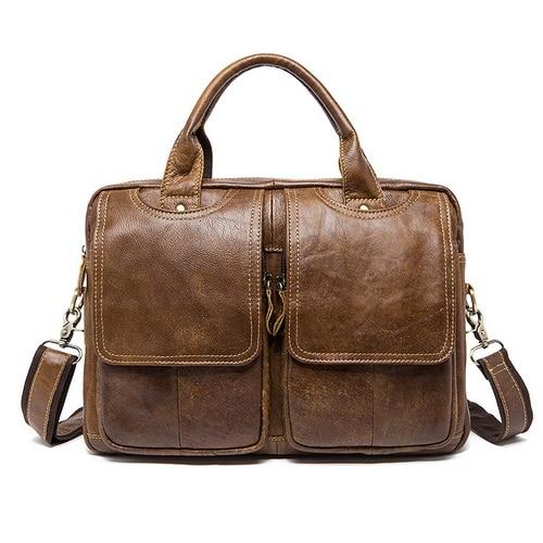 Angelo Ricci™ Universal Genuine Leather Briefcase