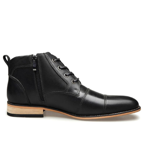 Angelo Ricci™ Brand Ankle Boots With Laces