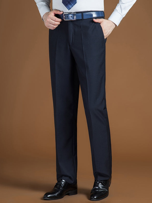 Angelo Ricci™ Classic Regular Fit Office Formal Long Trousers