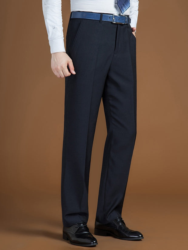 Angelo Ricci™ Classic Regular Fit Office Formal Long Trousers