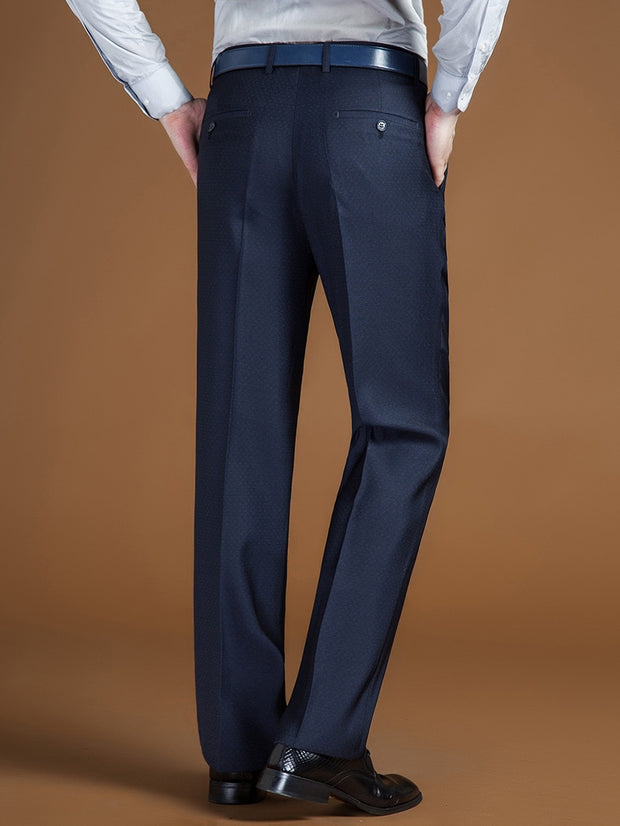 Angelo Ricci™ Classic Regular Fit Office Formal Long Trousers