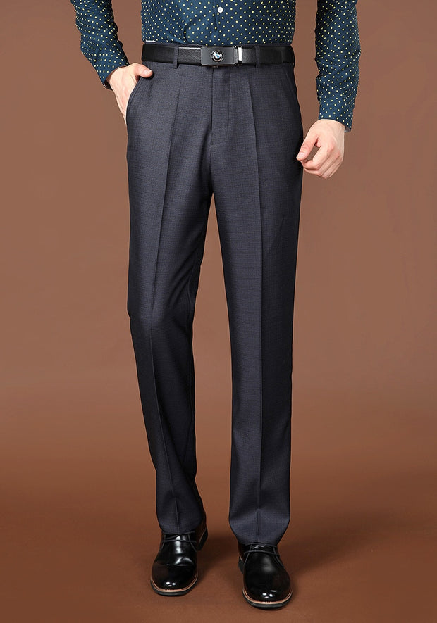 Angelo Ricci™ Classic Regular Fit Office Formal Long Trousers