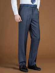 Angelo Ricci™ Classic Regular Fit Office Formal Long Trousers