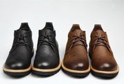 Angelo Ricci™ Classic Vintage Desert Genuine Leather Boots