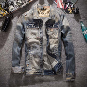 Angelo Ricci™ American Trendy Cowboy Jean Jacket