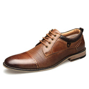 Angelo Ricci™ Genuine Leather Lace Breathable Elegant Shoes