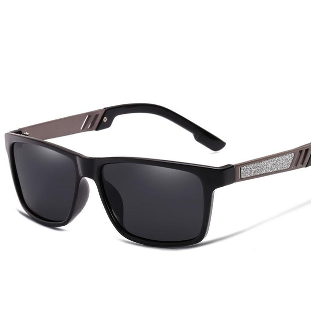 Angelo Ricci™ Polycarbonate Rectangle Polarized Sunglasses