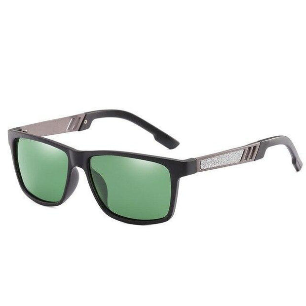 Angelo Ricci™ Polycarbonate Rectangle Polarized Sunglasses