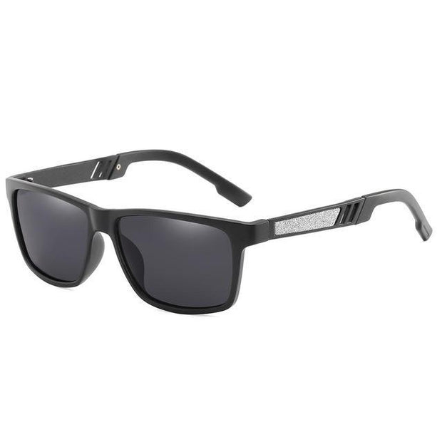 Angelo Ricci™ Polycarbonate Rectangle Polarized Sunglasses