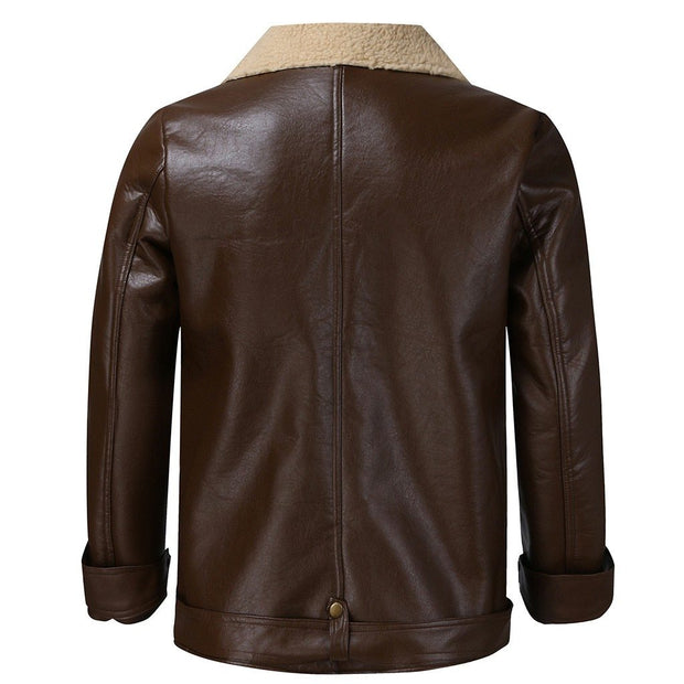 Angelo Ricci™ Outlaw Style Leather Jacket