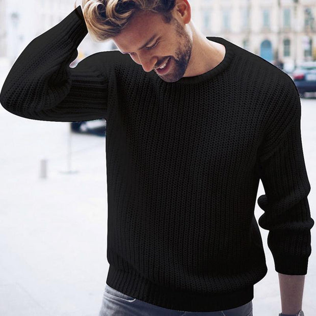 Angelo Ricci™ Brand Knitted Trendy Sweater