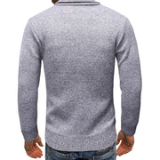 Angelo Ricci™ Style Zippered Plain Sweater