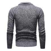 Angelo Ricci™ Knitted Neck Zipper Sweater