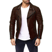 Angelo Ricci™ Classic Motorcycle Leather Jacket