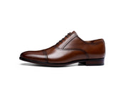 Angelo Ricci™ Retro Bullock Leather Oxford Shoes