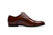 Angelo Ricci™ Retro Bullock Leather Oxford Shoes