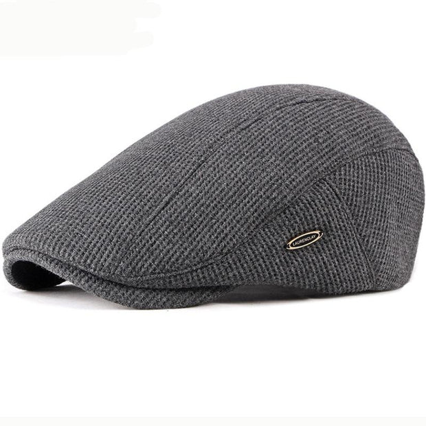 Angelo Ricci™ Flat Knitted Hat Berets