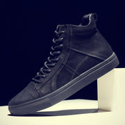 Angelo Ricci™ High Top Genuine Leather Sneakers