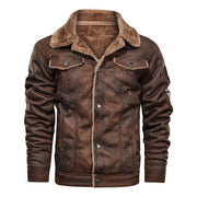 Angelo Ricci™ American Big Boss Leather Jacket