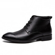 Angelo Ricci™ Elegant Business Toe Leather Boots