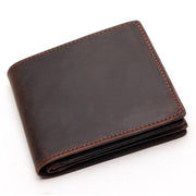 Angelo Ricci™ Handmade Short Blocking Leather Wallet
