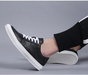 Angelo Ricci™ Breathable Casual Leather Sneakers