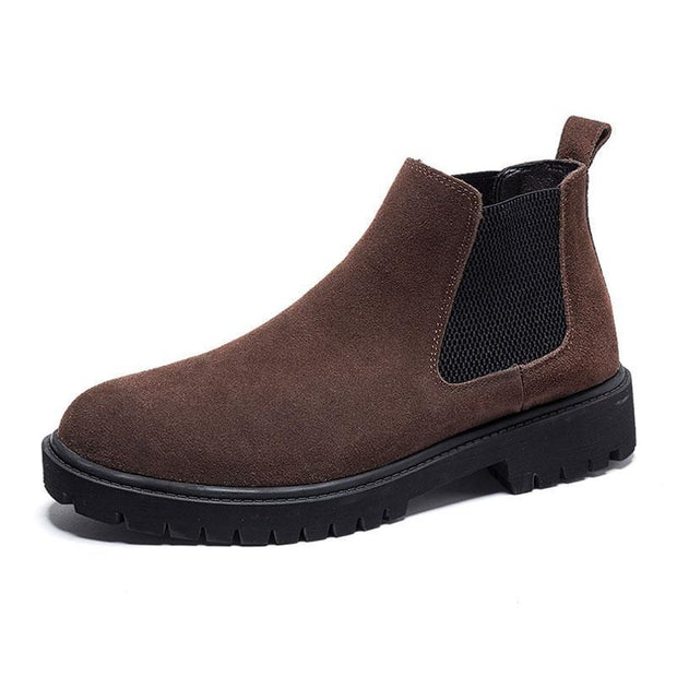 Angelo Ricci™ Chelsea Boots Suede Leather