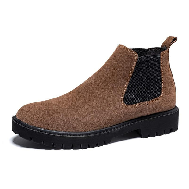 Angelo Ricci™ Chelsea Boots Suede Leather