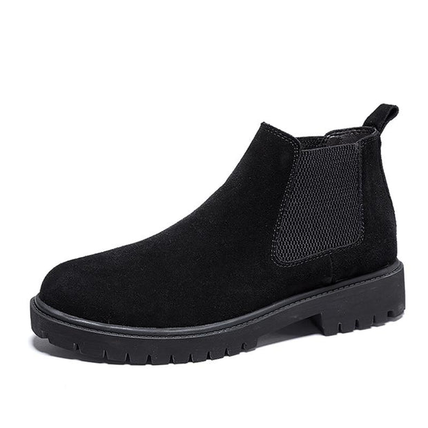 Angelo Ricci™ Chelsea Boots Suede Leather