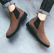 Angelo Ricci™ Chelsea Boots Suede Leather