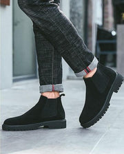 Angelo Ricci™ Chelsea Boots Suede Leather