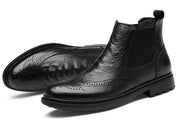 Angelo Ricci™ Alligator Design Chelsea Boots