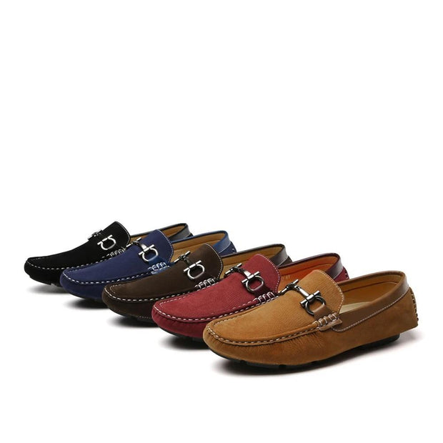 Angelo Ricci™ Classico Moccasins With Buckle