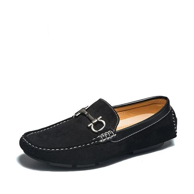 Angelo Ricci™ Classico Moccasins With Buckle