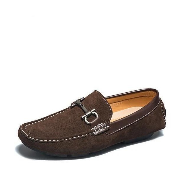 Angelo Ricci™ Classico Moccasins With Buckle