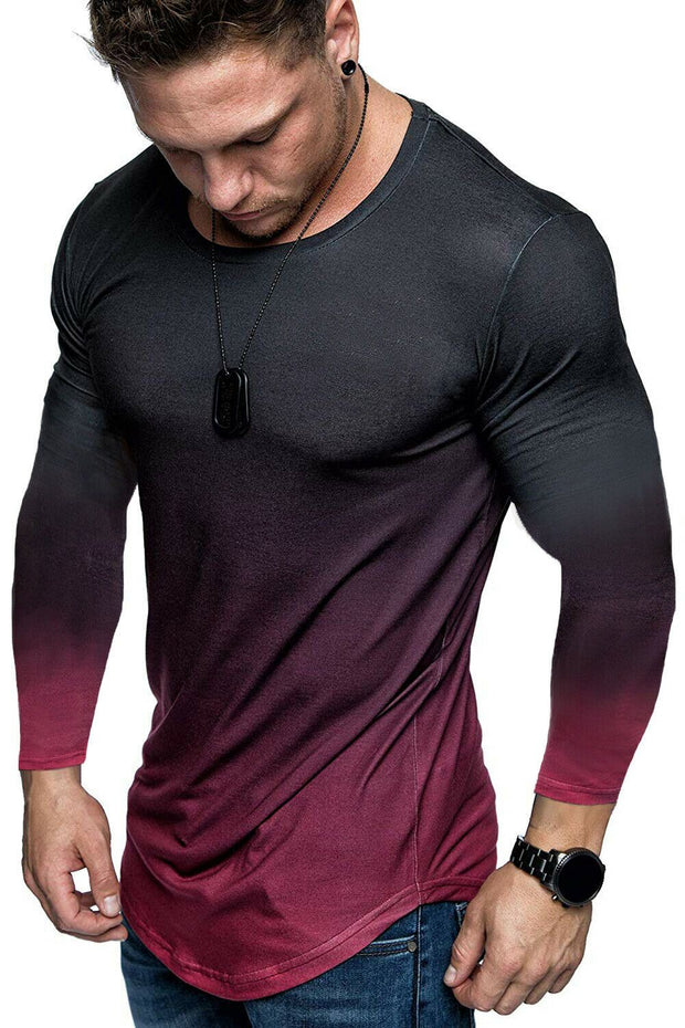 Angelo Ricci™ Gradient Long Sleeve T-shirt