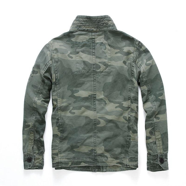 Angelo Ricci™ Military Spring Camo Jacket