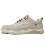 Angelo Ricci™ Genuine Leather Suede Sneakers