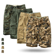 Angelo Ricci™ Mens Military Camouflage Cargo Shorts