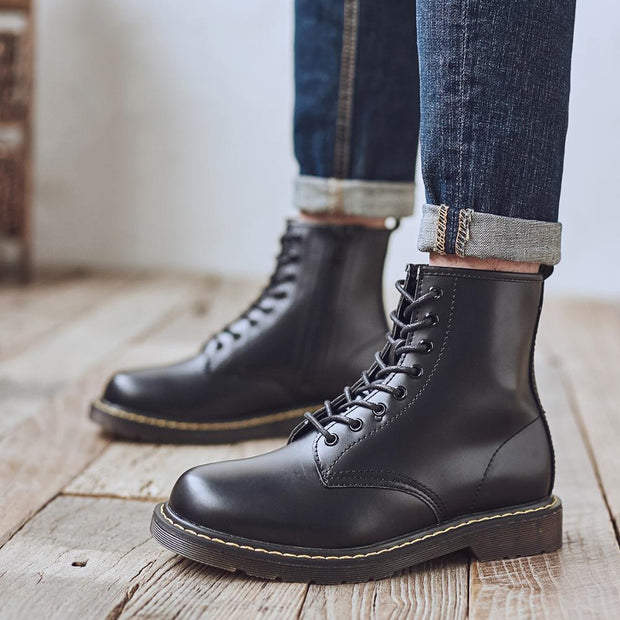 Angelo Ricci™ Casual Basic Zipper Boots