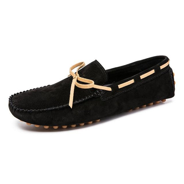 Angelo Ricci™ British Style Leather Moccasins