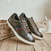 Angelo Ricci™ Genuine Leather Stylish Flat Shoes
