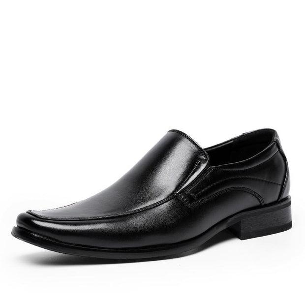 Angelo Ricci™ Fashion Leather Solid Suit Shoes
