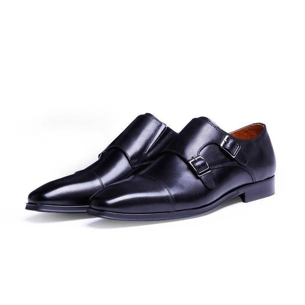 Angelo Ricci™ Genuine Leather Oxford With Straps