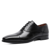 Angelo Ricci™ British Business Office Leather Oxford Shoes
