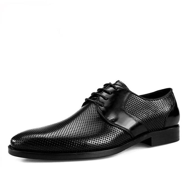 Angelo Ricci™ Breathable Genuine Leather Dress Shoes