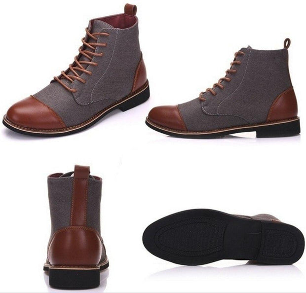 Angelo Ricci™ Ankle Casual Lace Up Boots