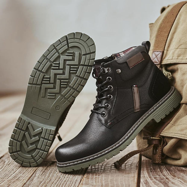 Angelo Ricci™ Brand Classic Zipper Outdoot Boots