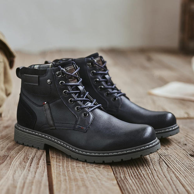 Angelo Ricci™ Brand Classic Zipper Outdoot Boots