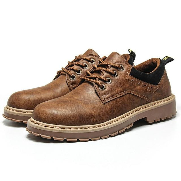 Angelo Ricci™ Martino Leather Casual Shoes